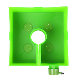 FloraFlex 6" Square Flood & Drop Shield w/Quicker Drippers