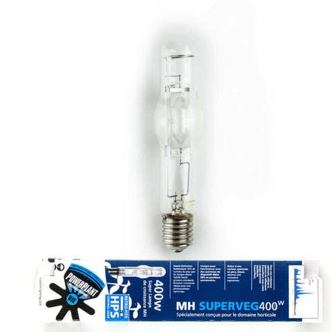 Ampoule HPS PowerPlant 400W – Éclairage HPS Puissant Pour Culture Indoor & Croissance Optimal