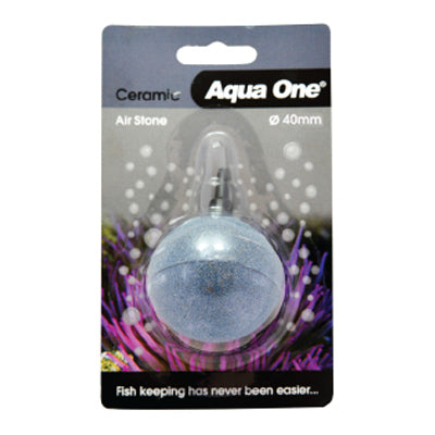 Aqua One Ceramic Airstone Ball Grey 40mm